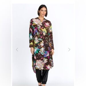 Johnny Was ARABELLA RELAXED
OVERSHIRT/Tunic Size XS